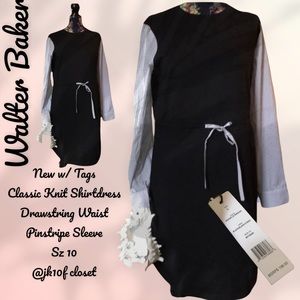 🌹NWT WALTER BAKER Sz LARGE “ANGELA” SHIRT DRESS